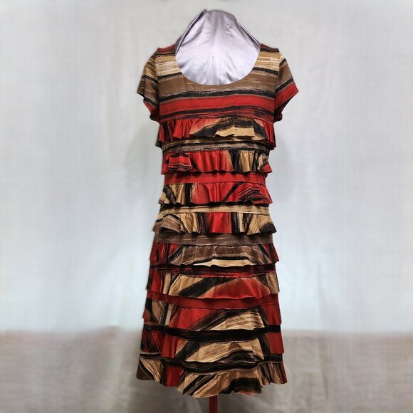 Layered Ruffled Dress - Picture 2 of 7